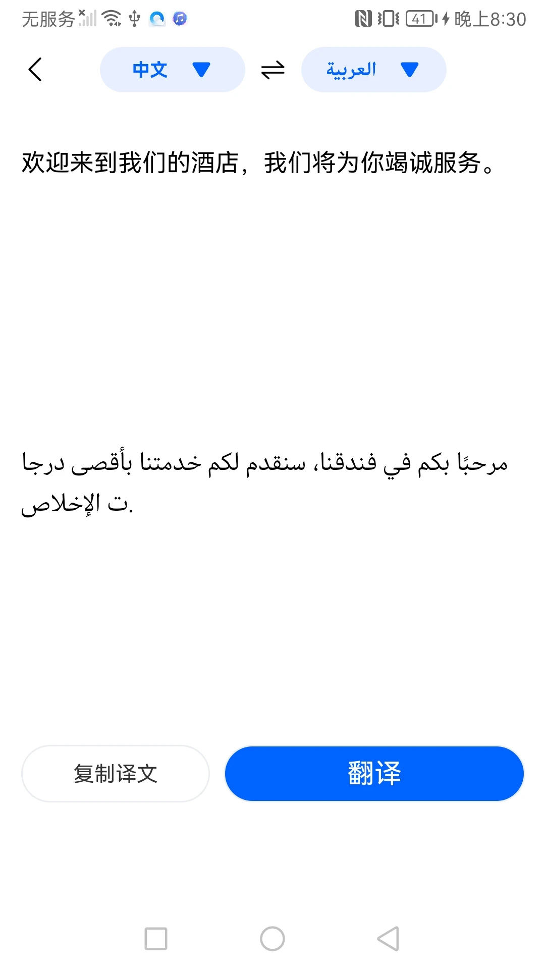 翻译助理截图