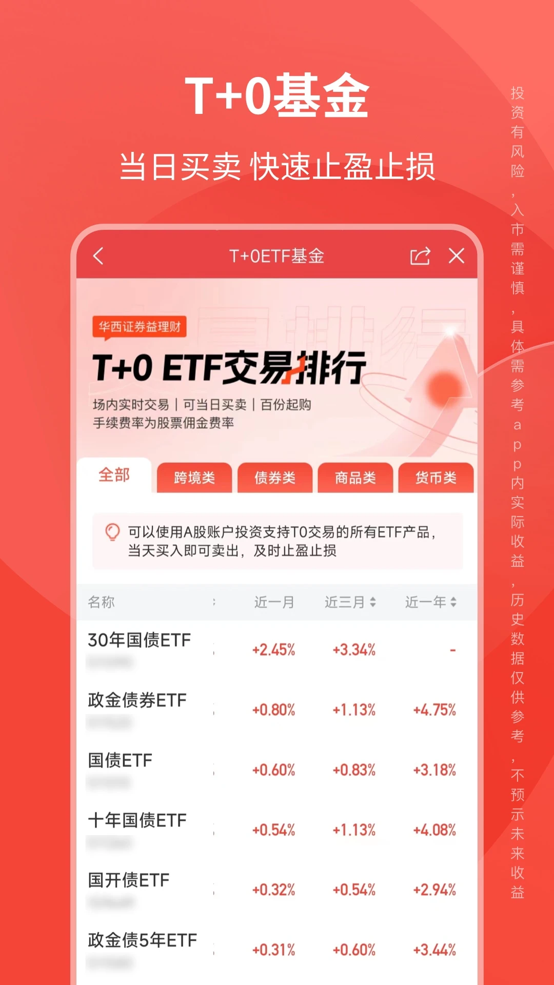 华西证券益理财截图