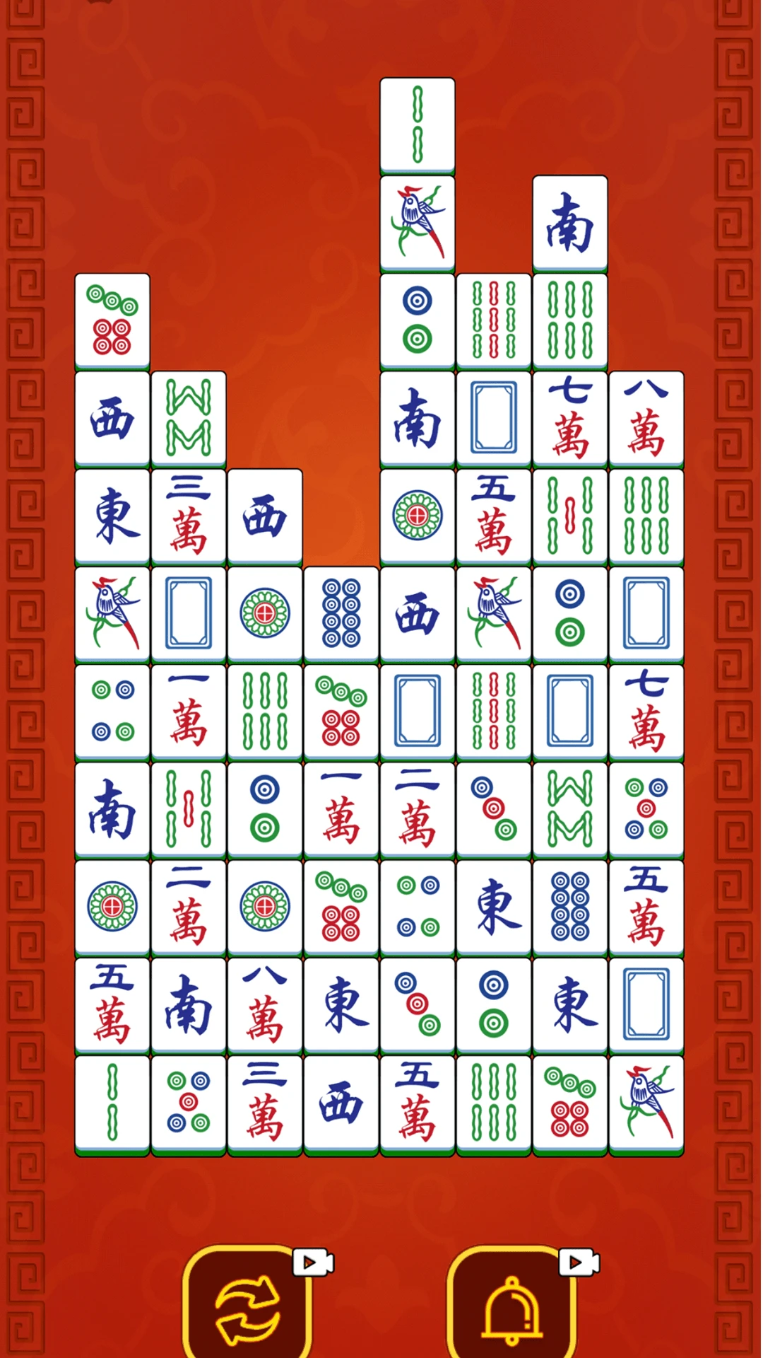 麻将消除截图