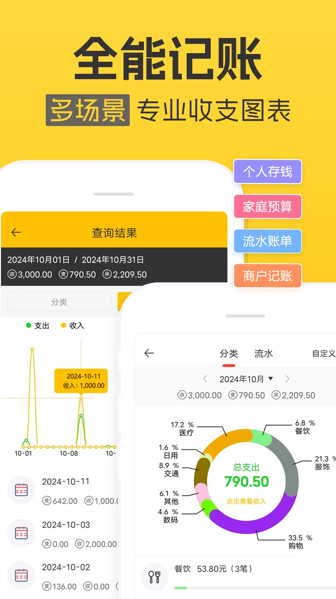 记账本收支管家截图