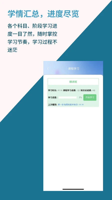 智慧教育+过程性考核学习平台截图