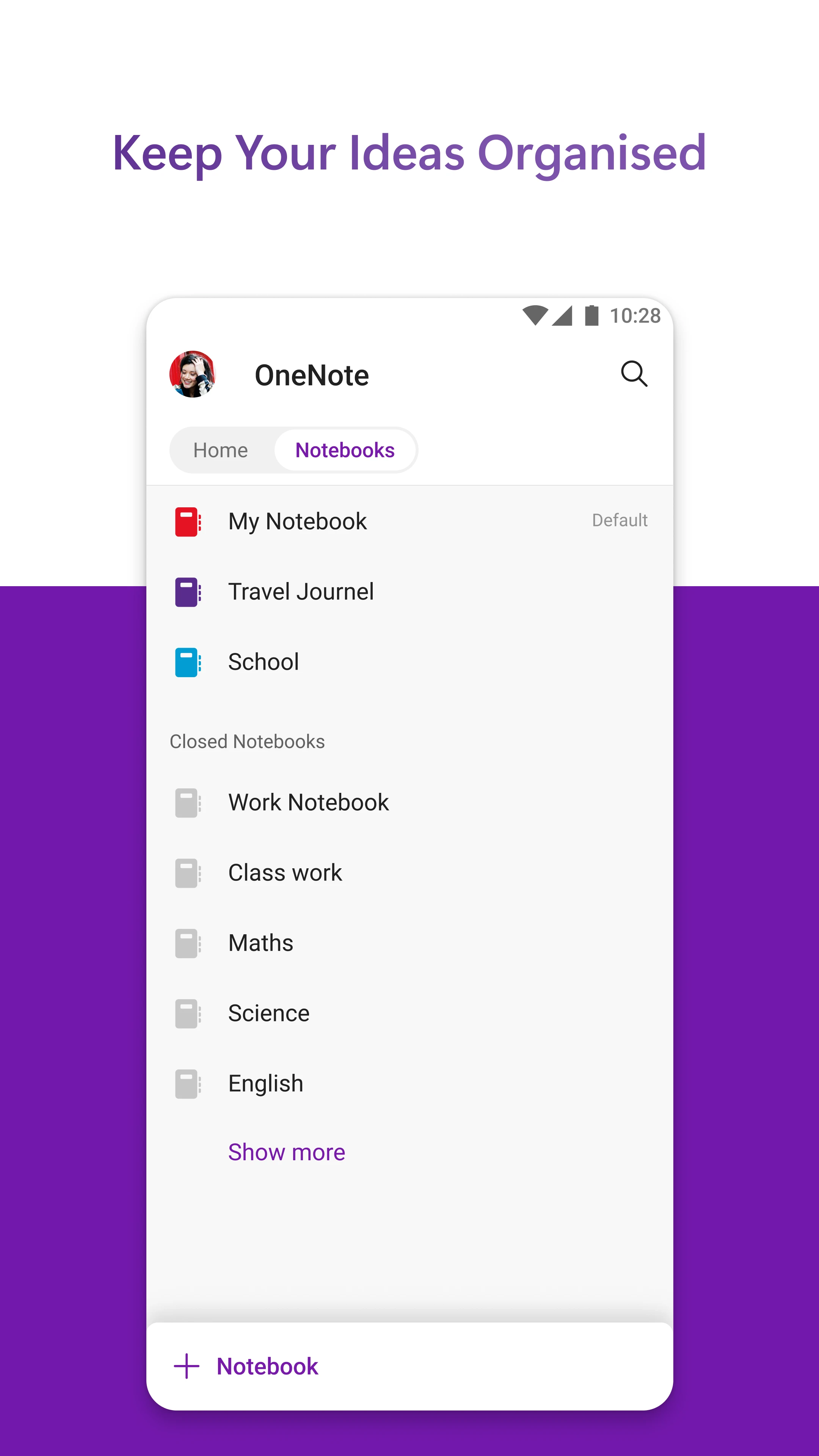 OneNote截图