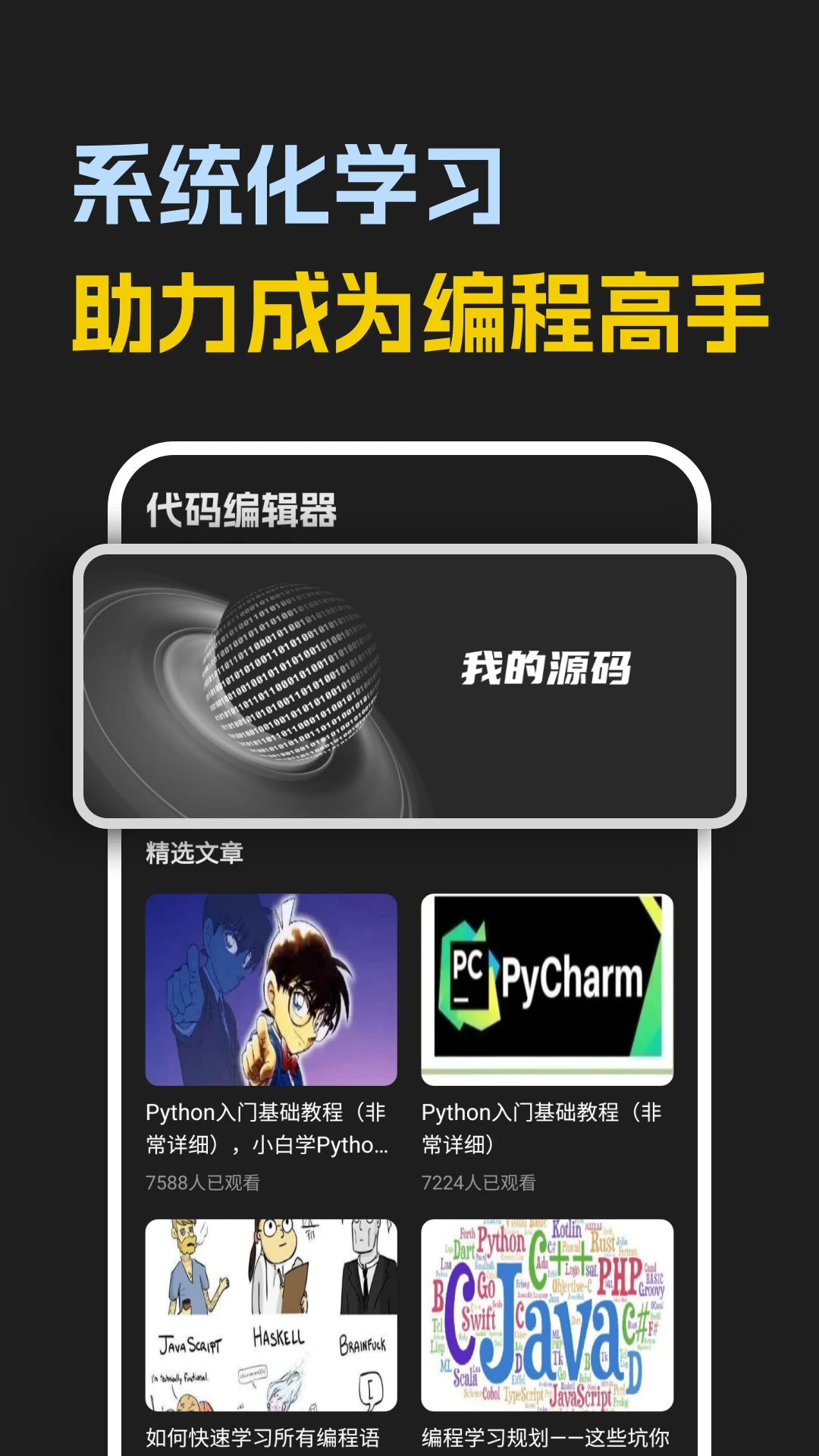 代码编辑器截图