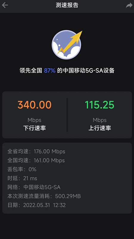 信通测速Speedtest截图