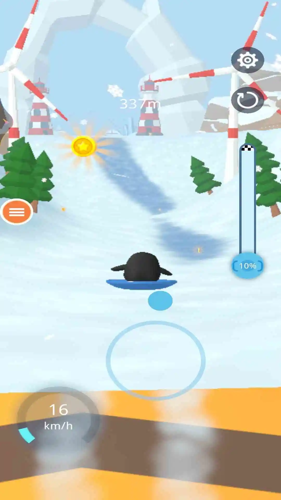 冬奥滑雪截图
