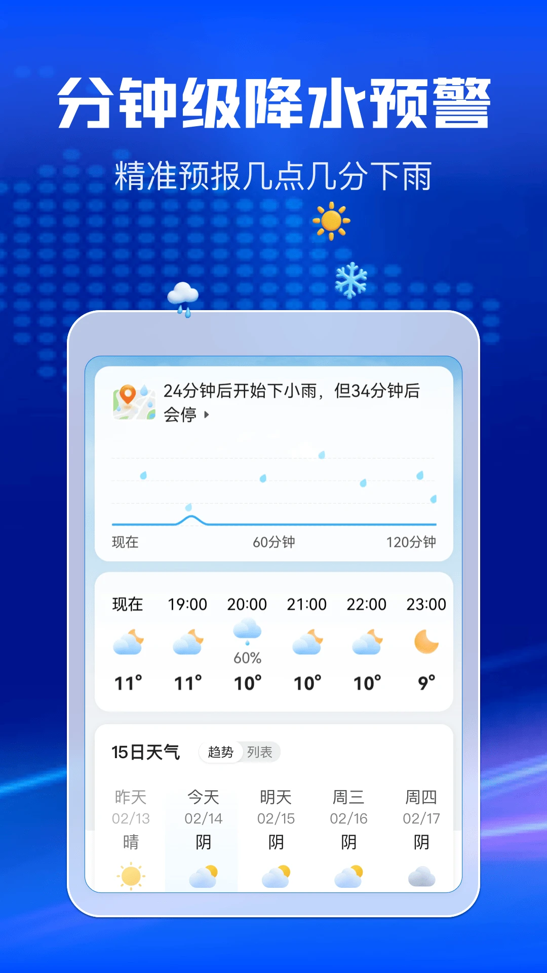 AI天气截图