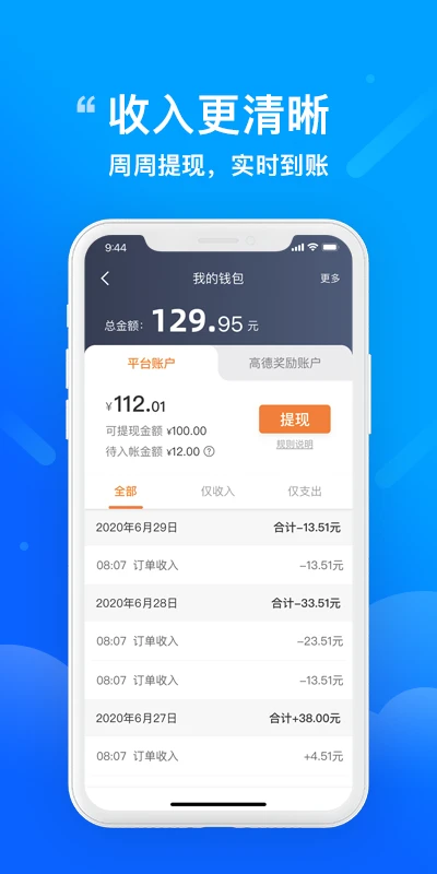 365约车车主截图