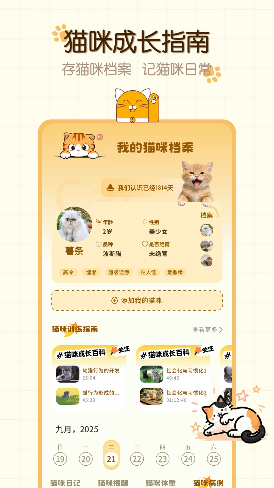 猫舍时光萌宠截图