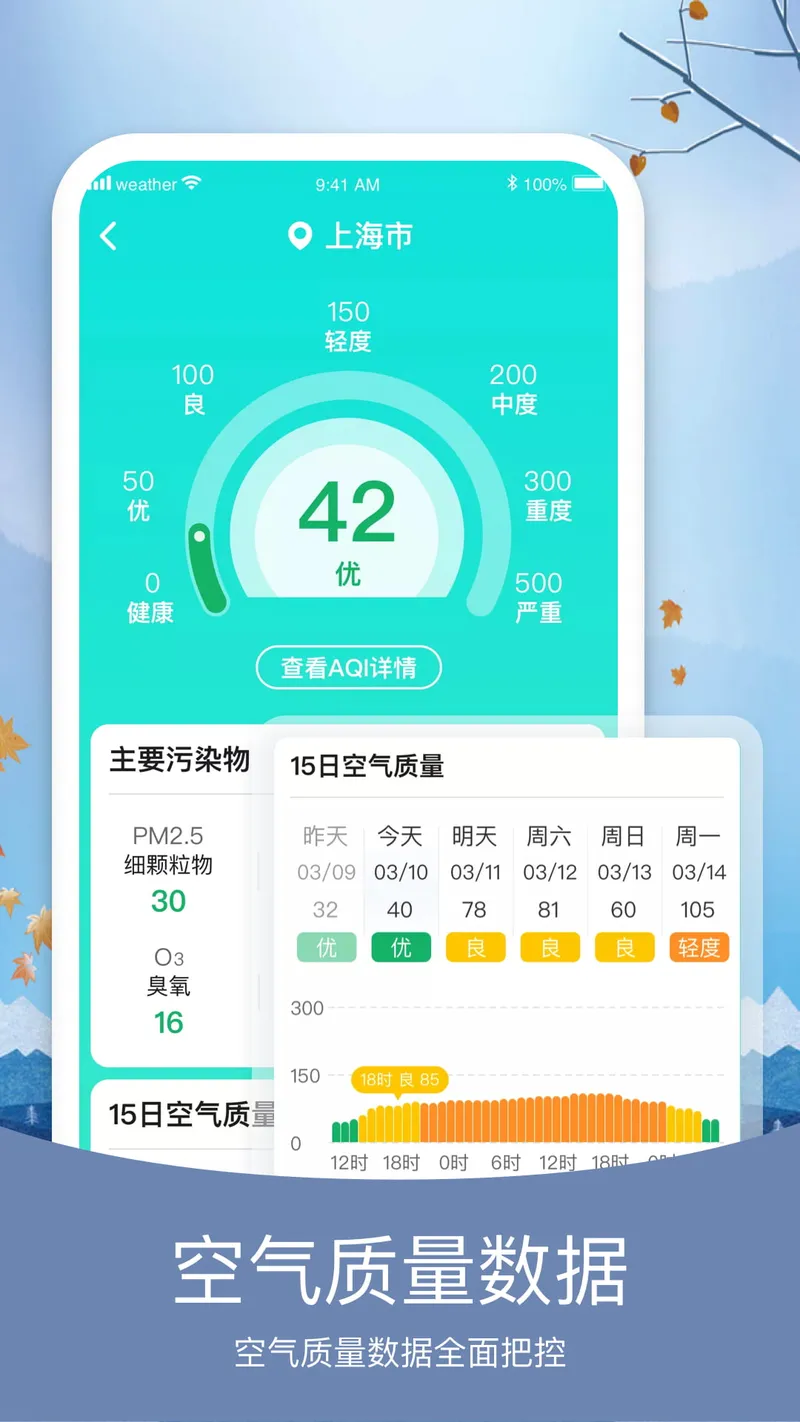 知否天气截图