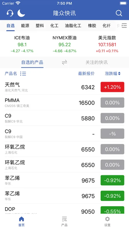 隆众快讯截图