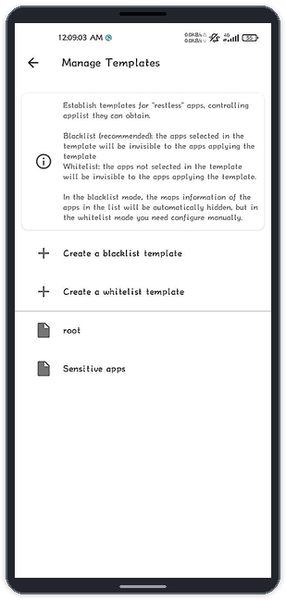 hidemyapplist模块截图