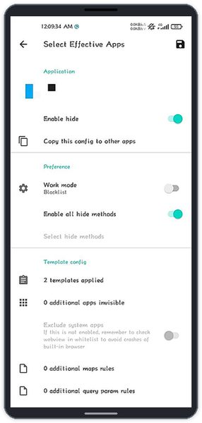 hidemyapplist模块截图