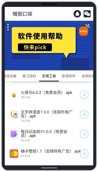 暗部口袋最新版本截图