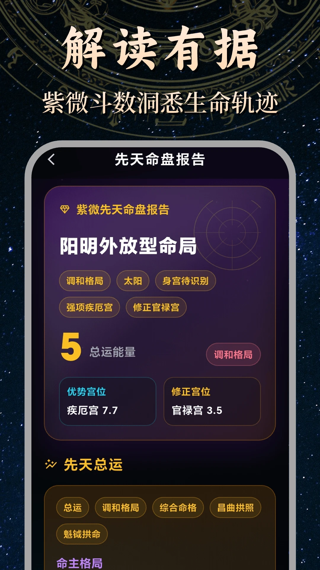 文墨紫微斗数截图
