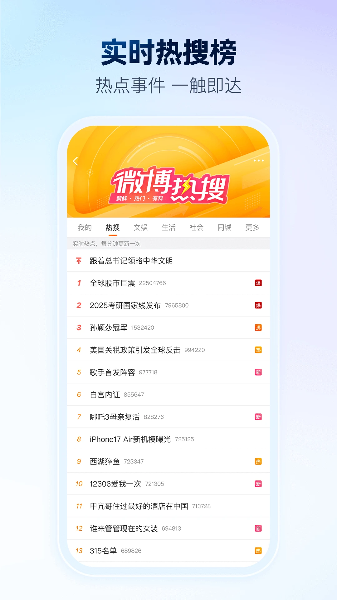 微博截图