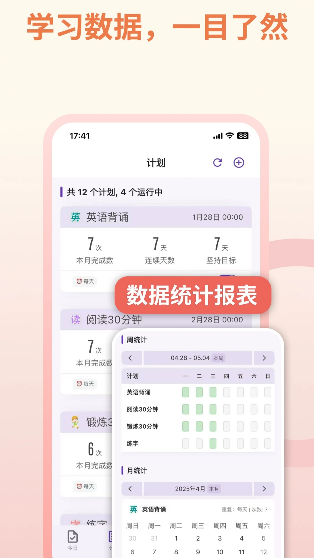 作业打卡截图