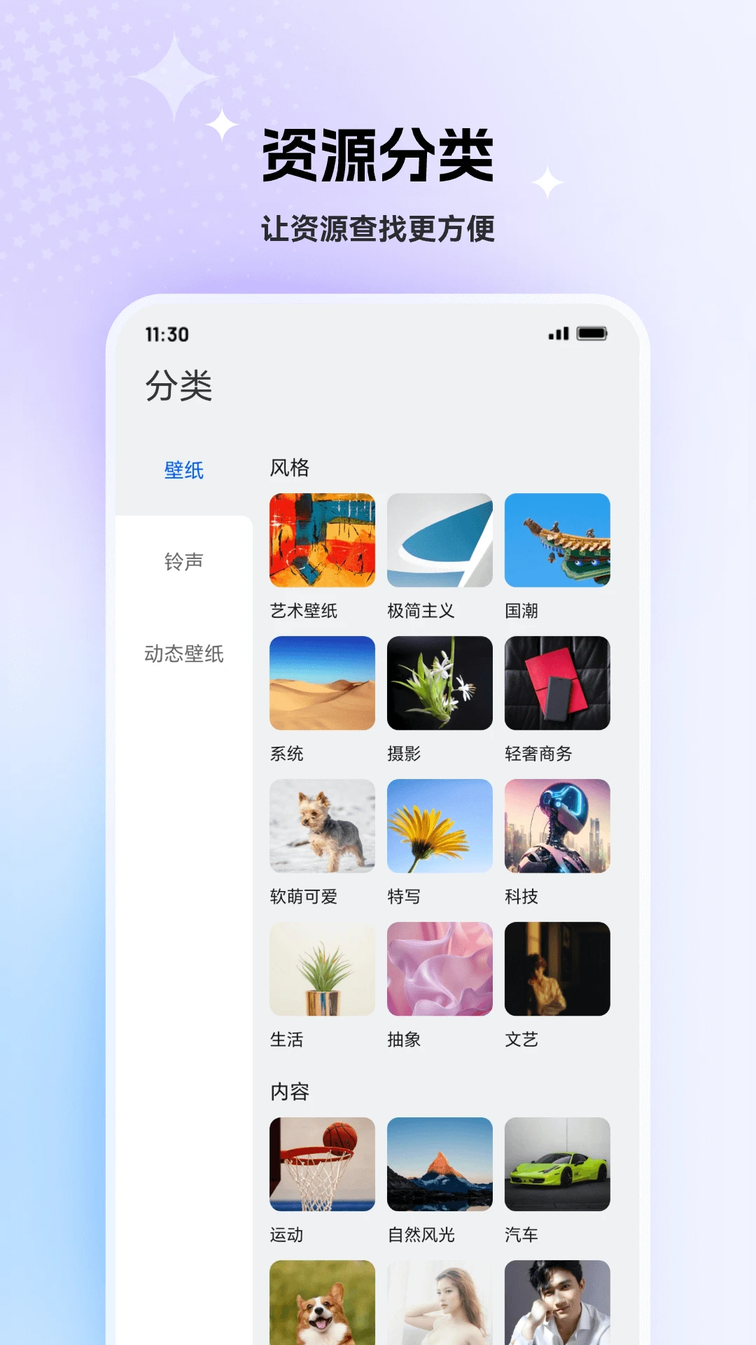 最美主题截图