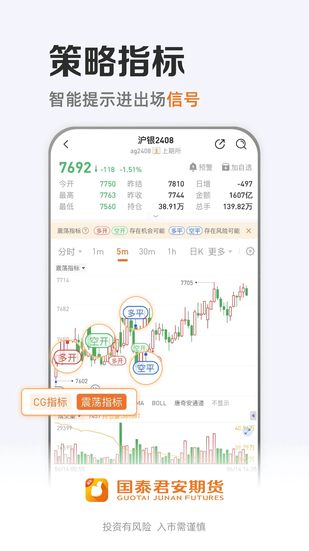 国泰君安期货截图