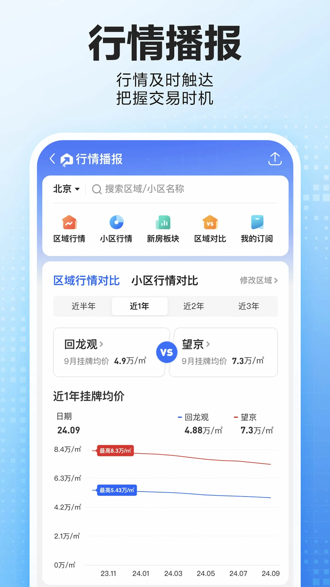 贝壳找房截图