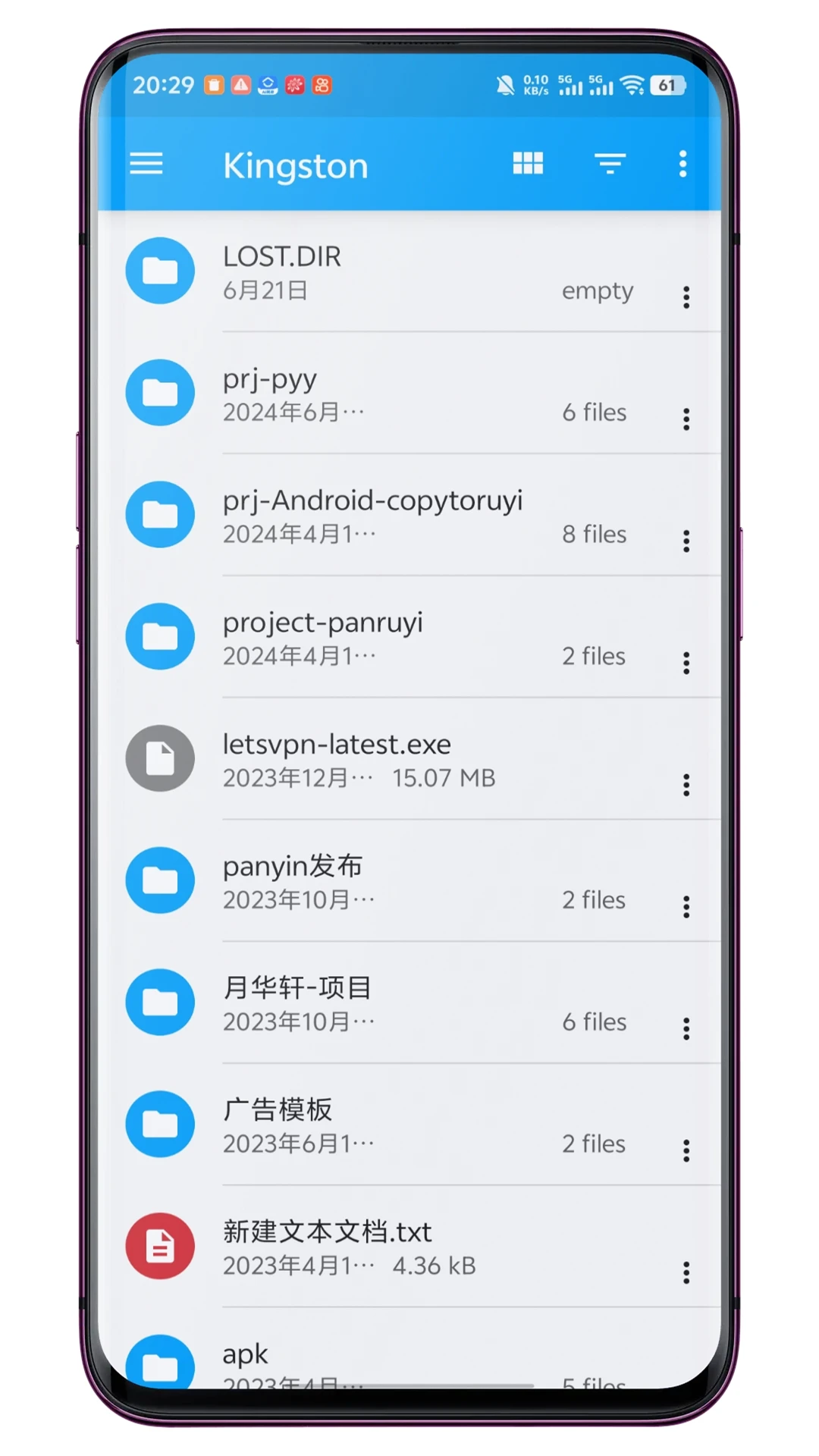 USB文件管理器截图