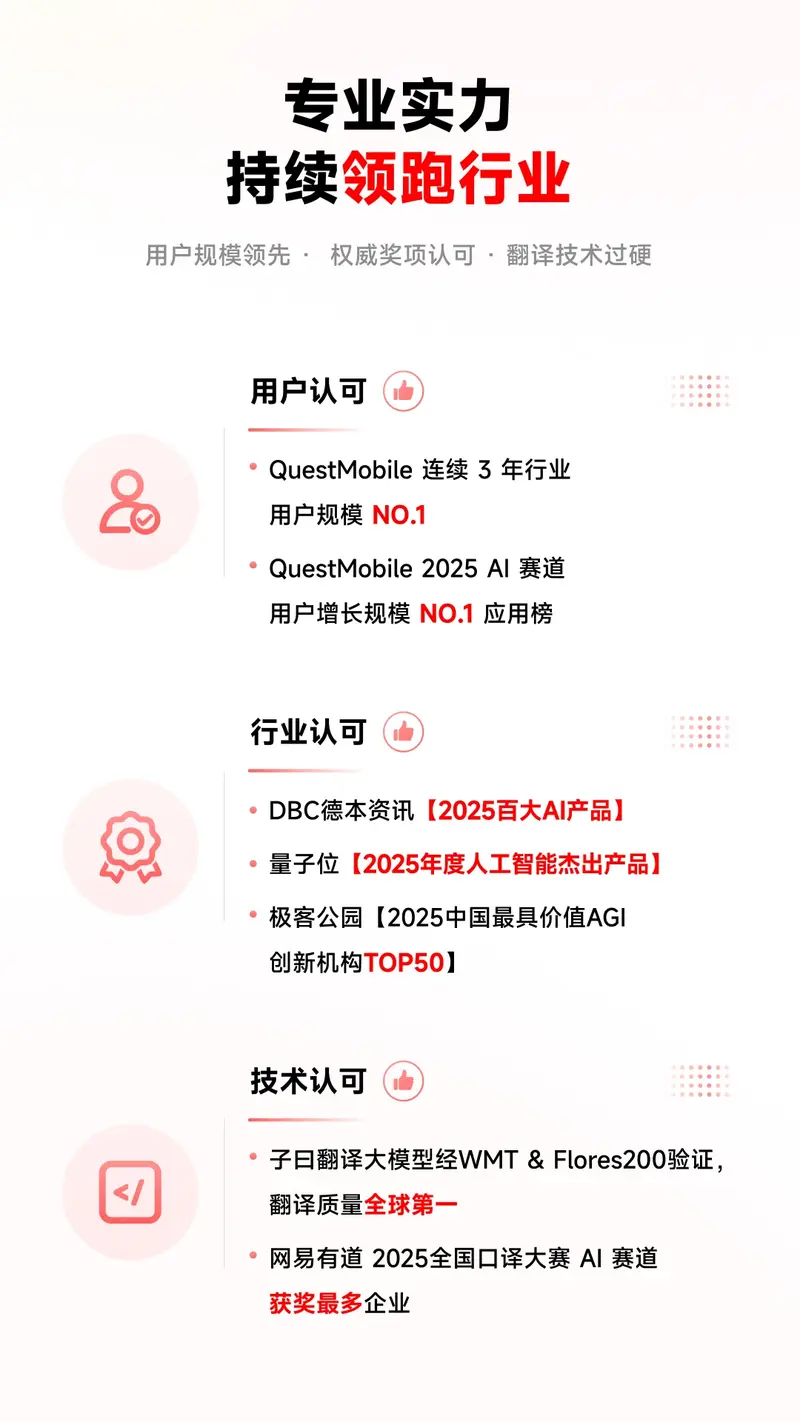 网易有道词典截图