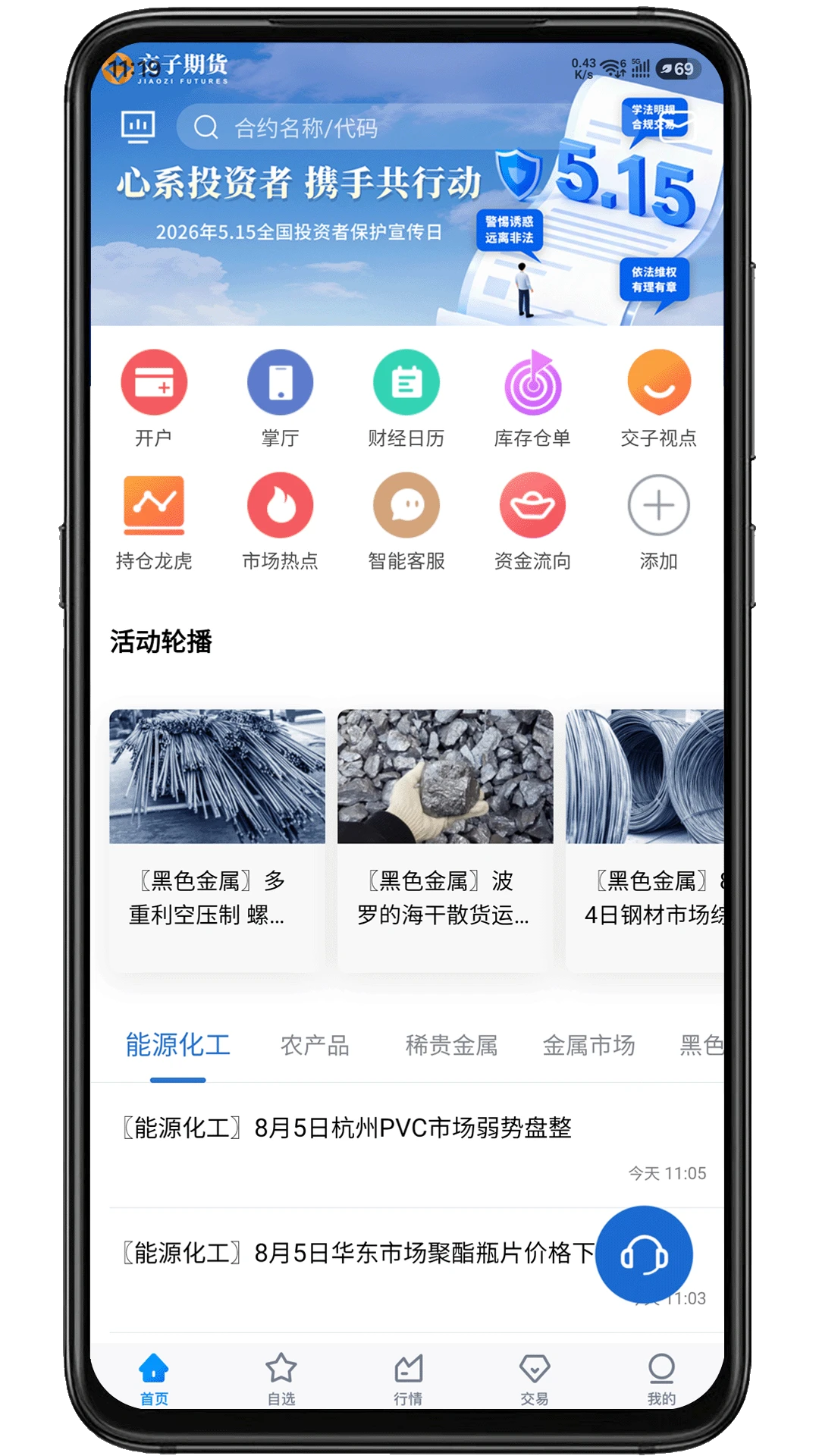 交子期货截图