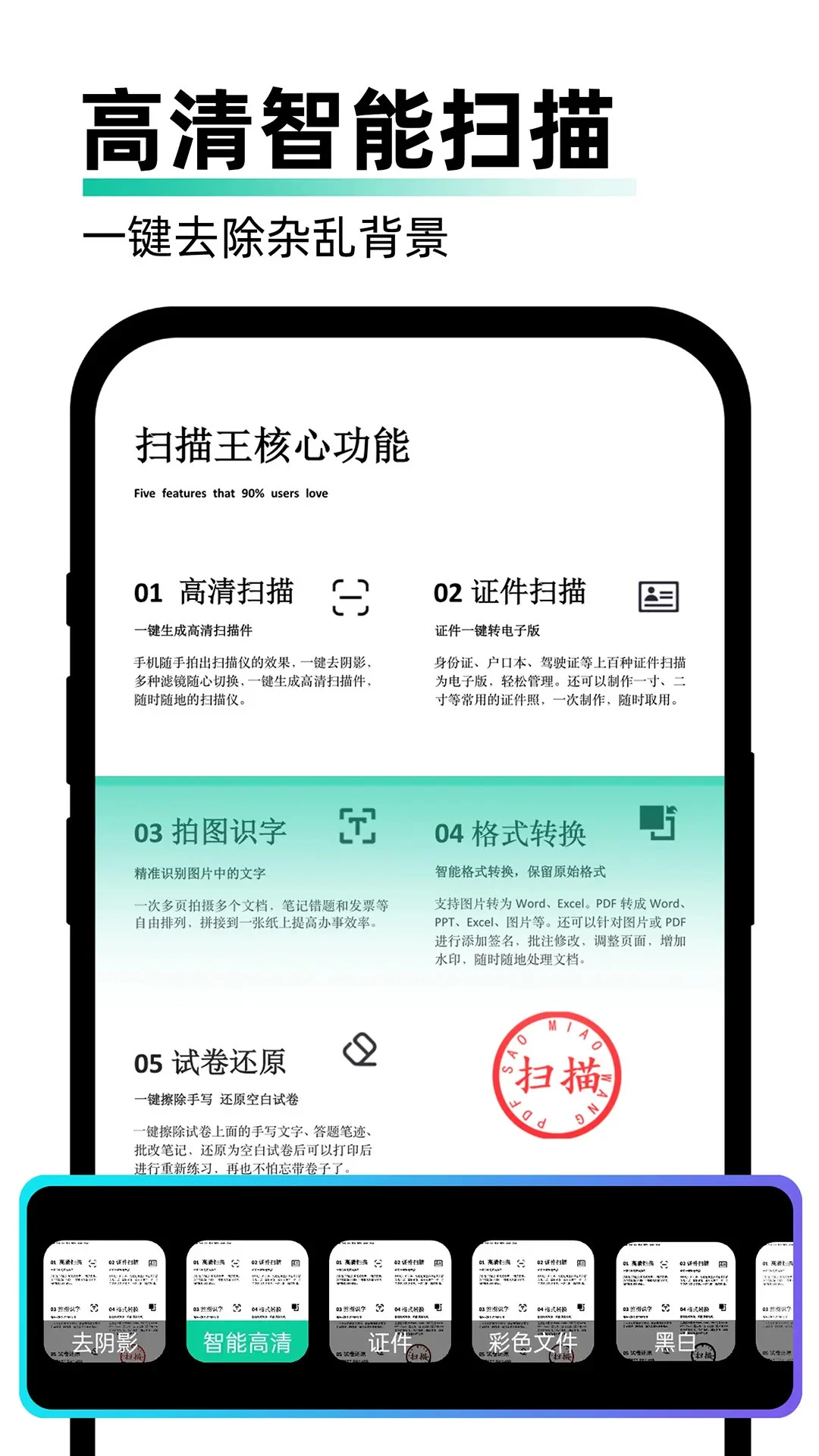 PDF极速扫描王截图