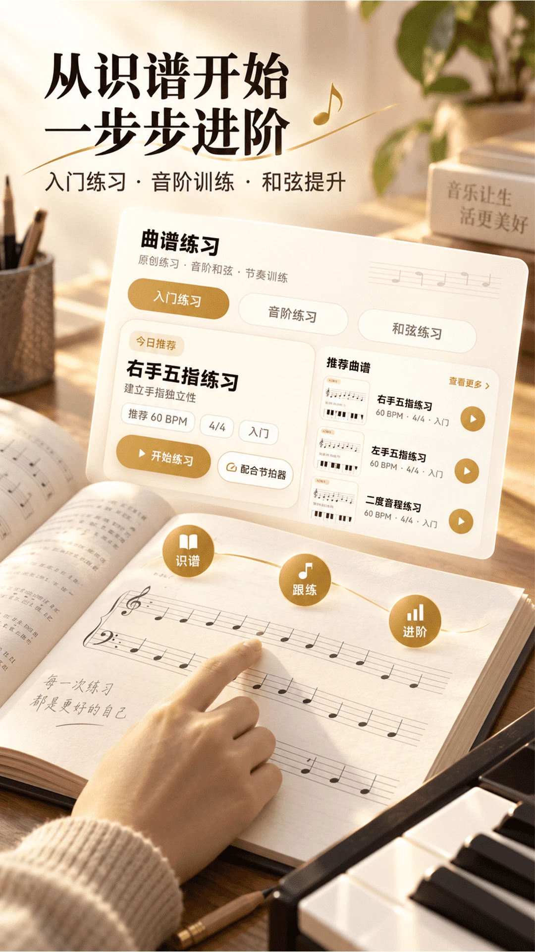 钢琴模拟器（节拍器）截图
