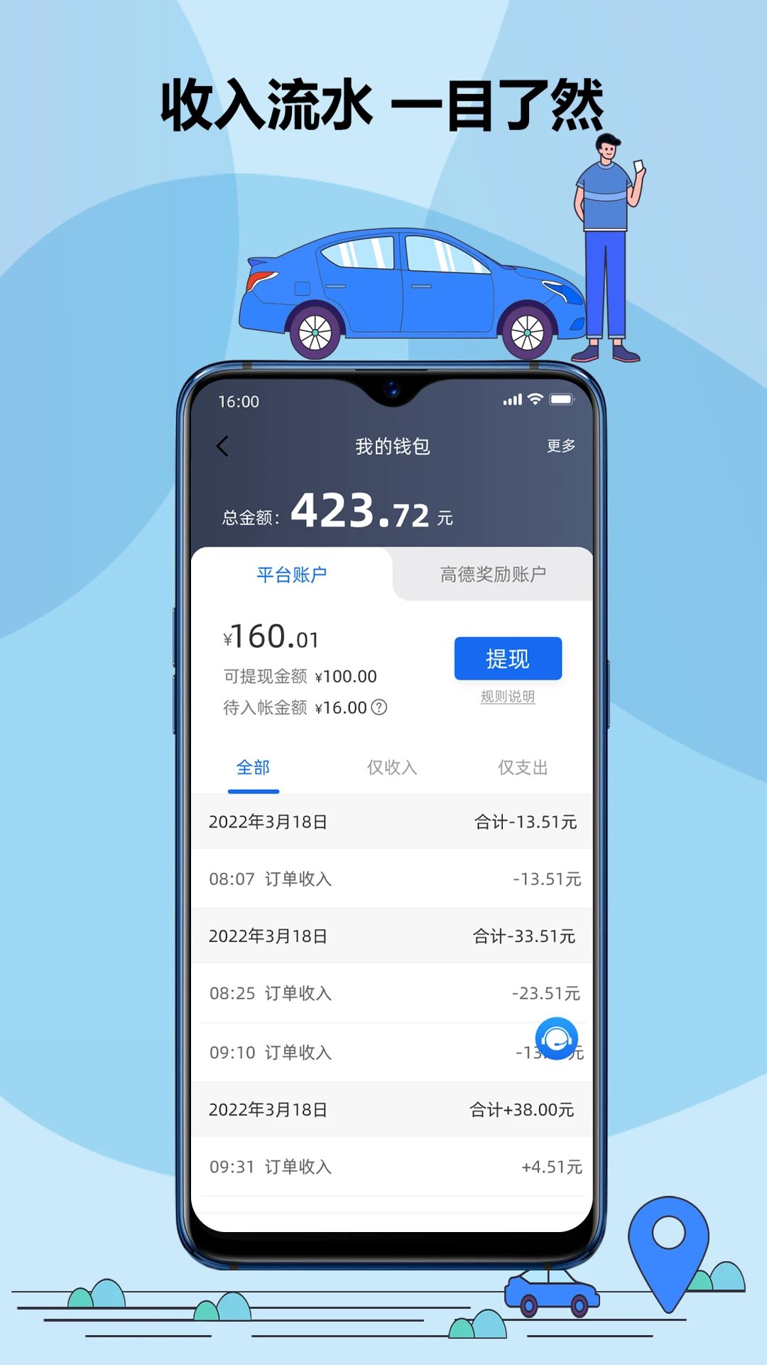 鞍马司机截图