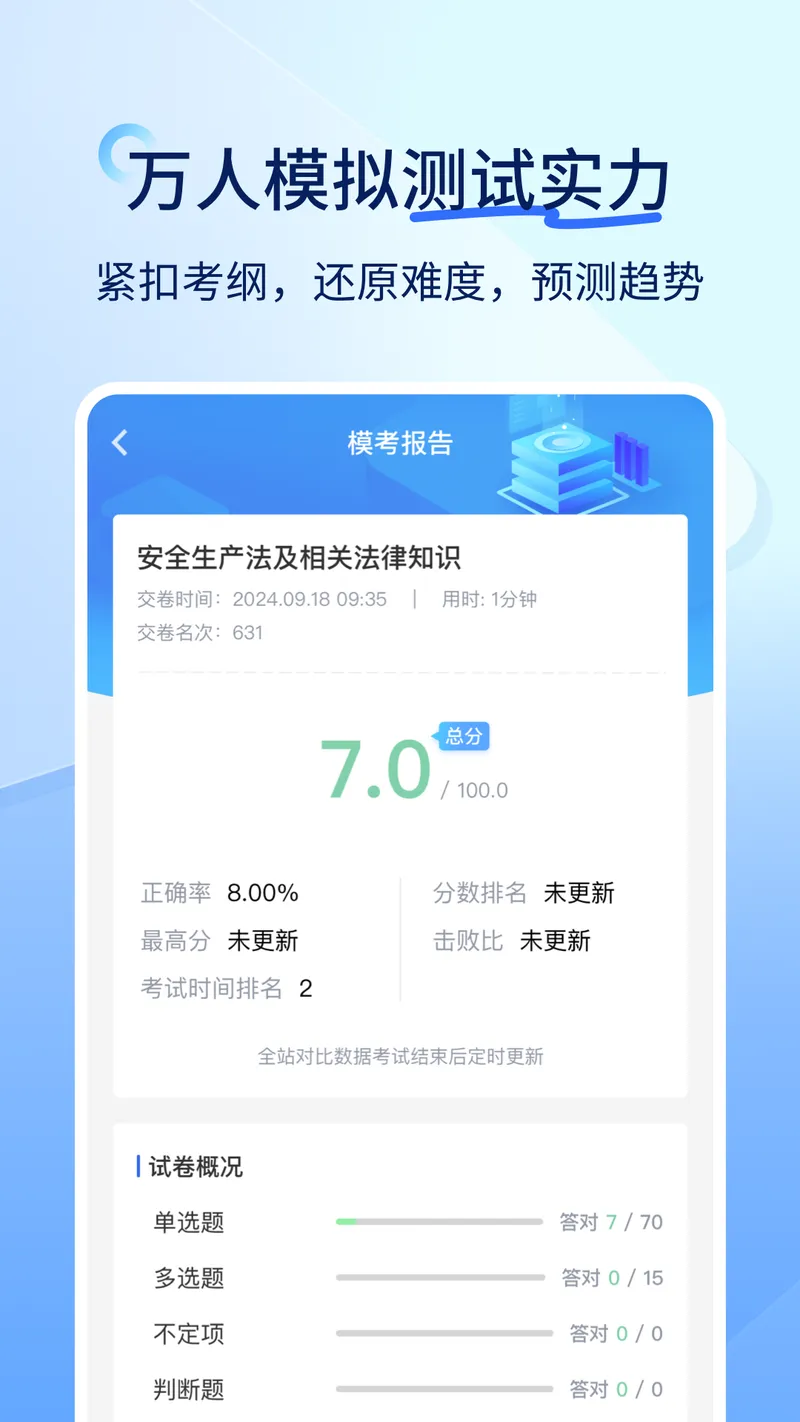 快题库截图