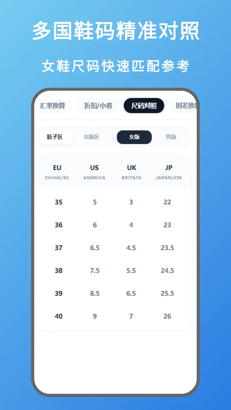 汇率查询截图