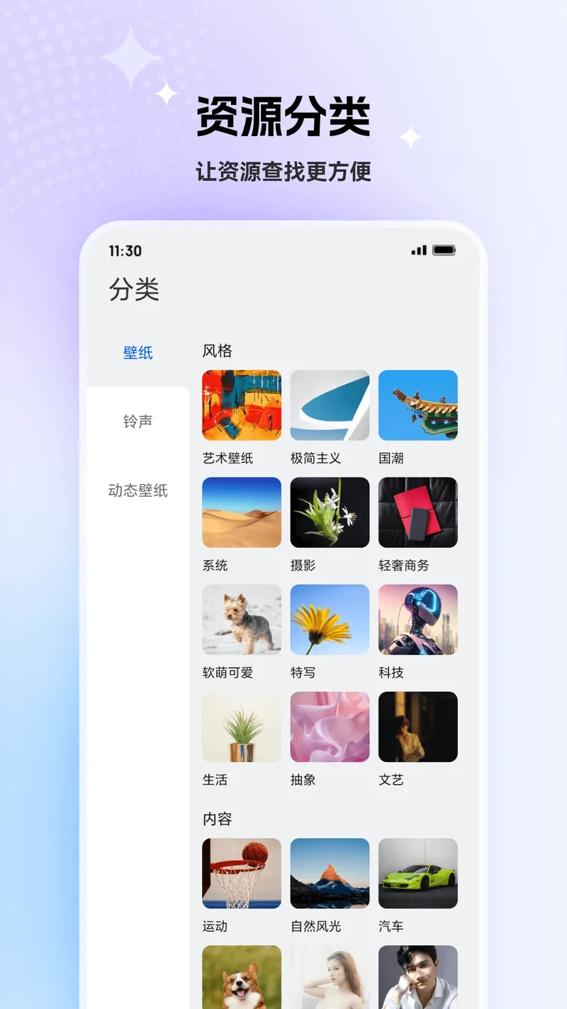 最美主题截图