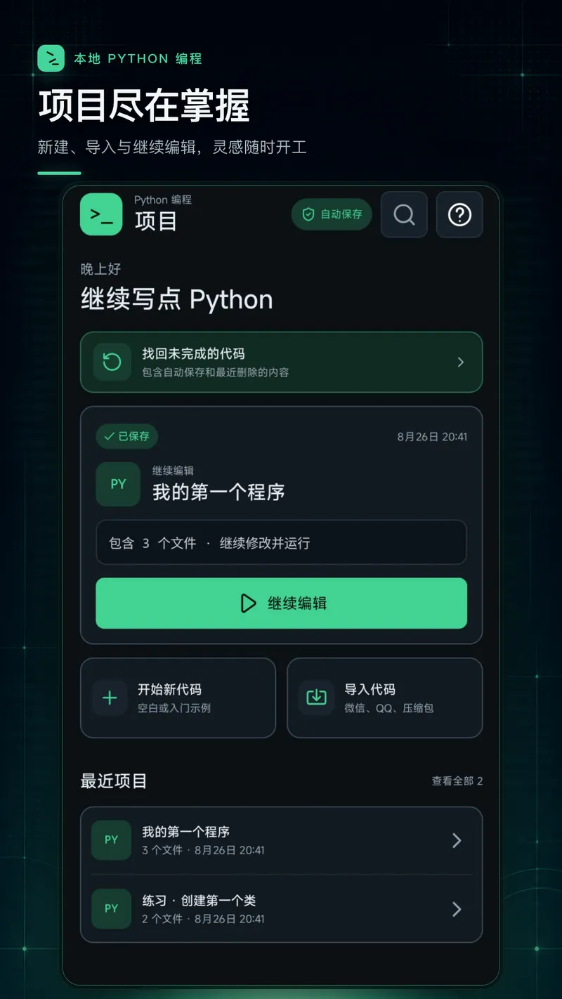 python代码编译器截图