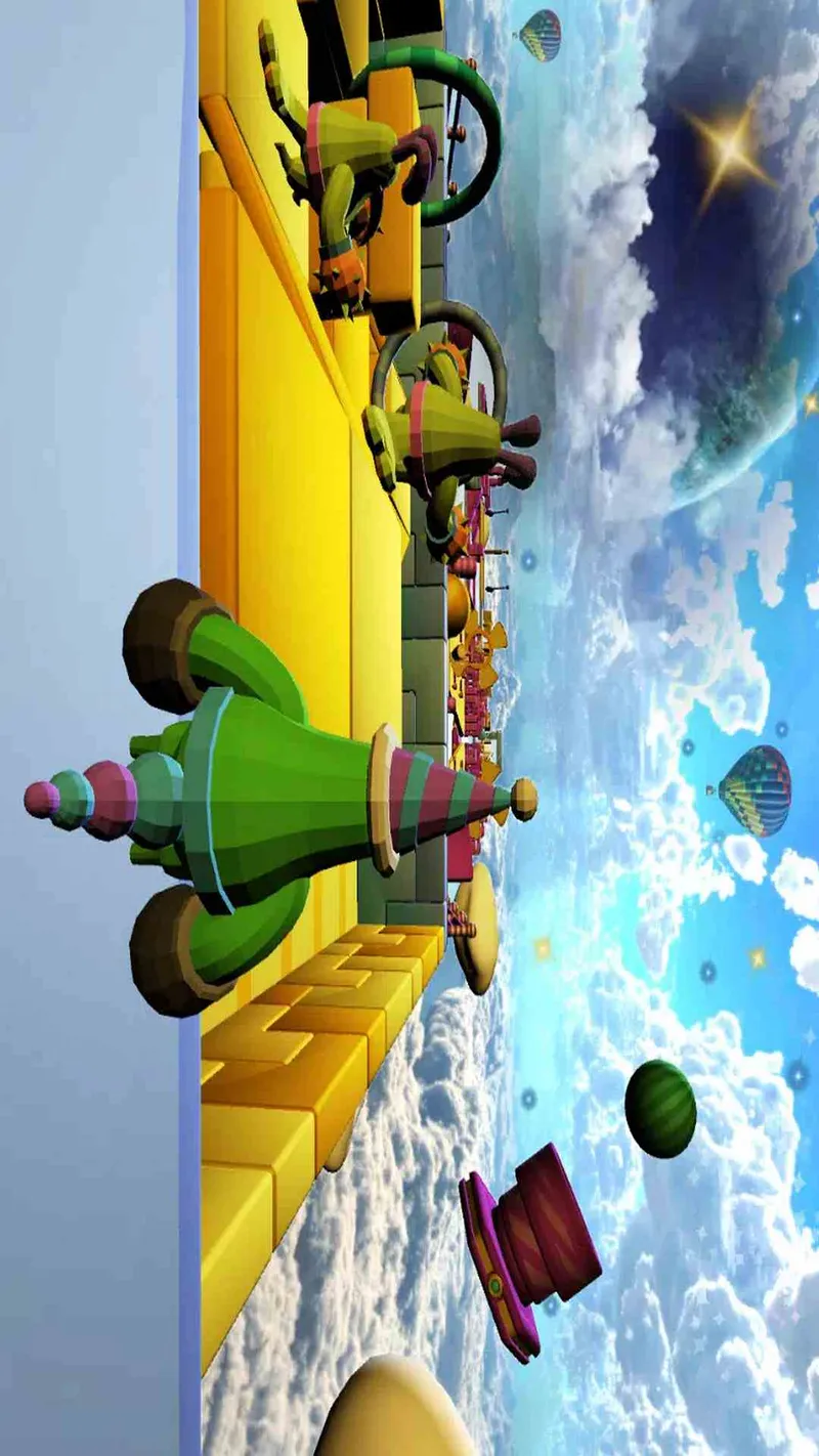 趣味竞赛3D截图