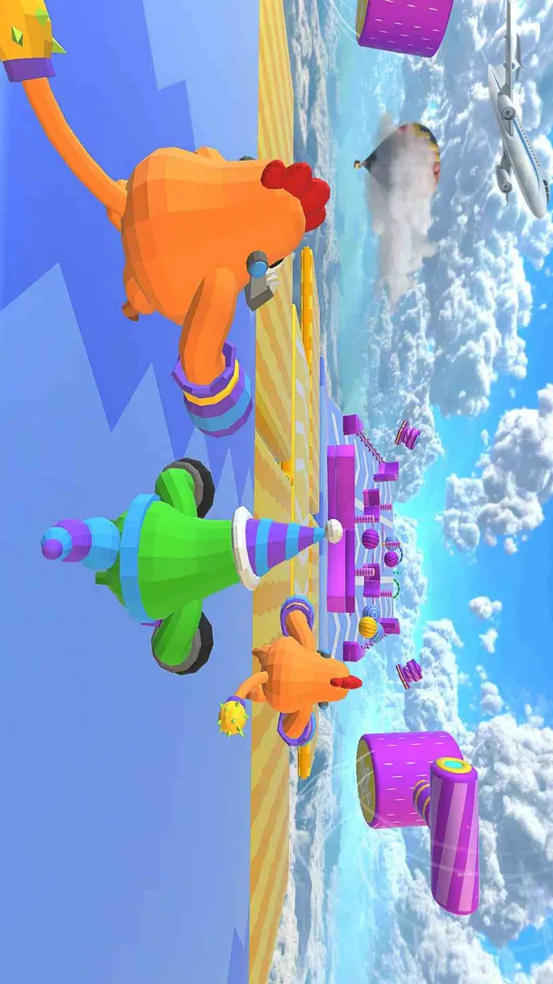 趣味竞赛3D截图