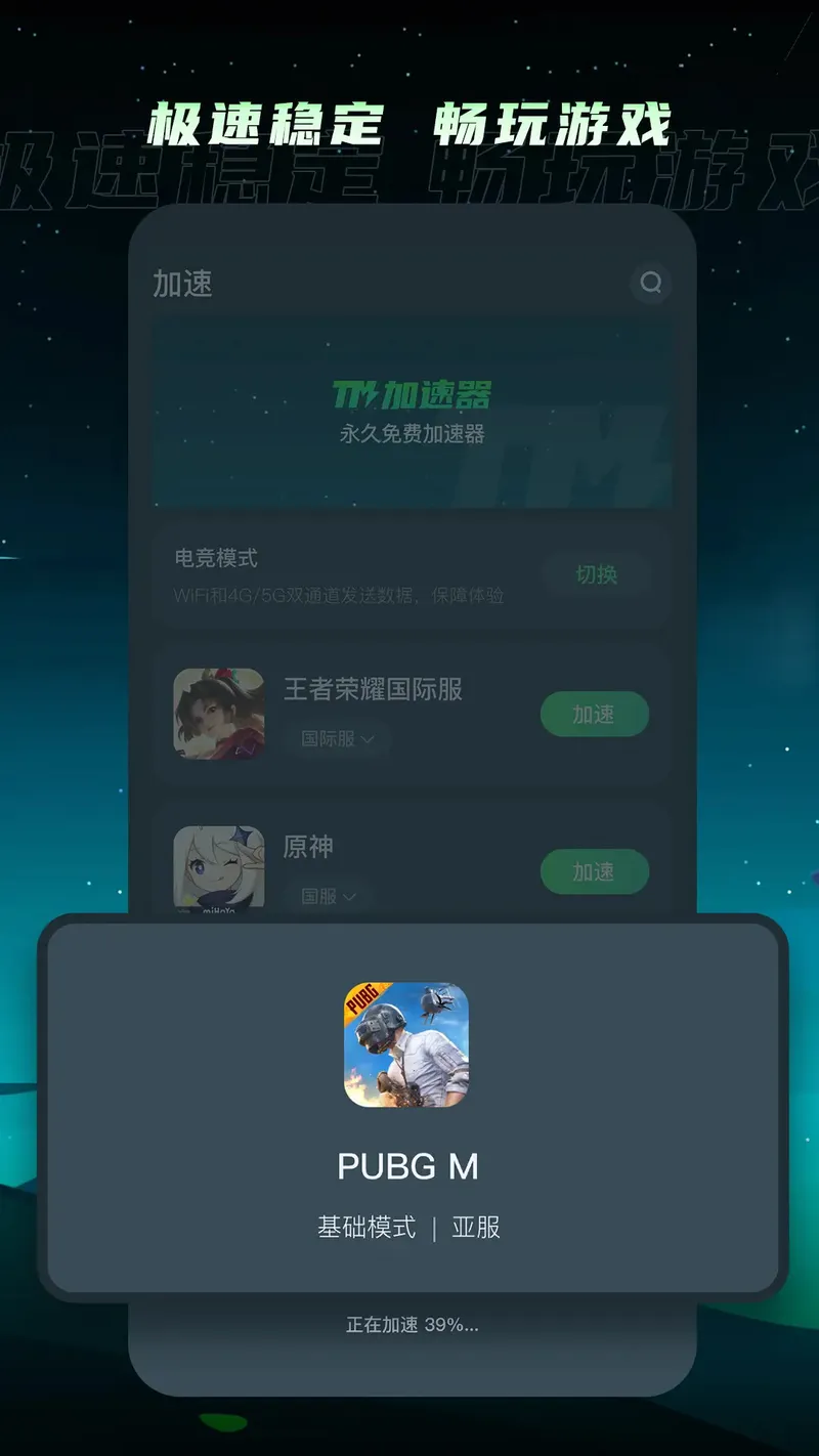 TM加速器截图