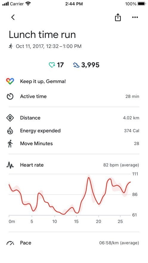 谷歌健身app(fit)截图