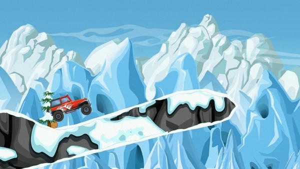 雪地越野手游(snow off road)截图