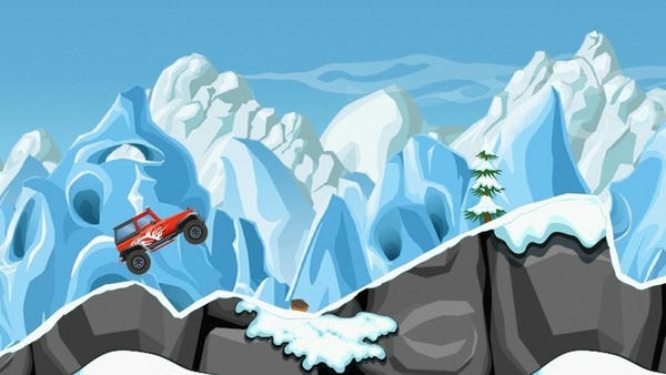 雪地越野手游(snow off road)截图